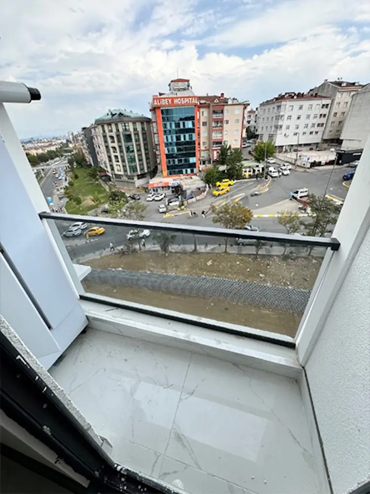 Attached balcony